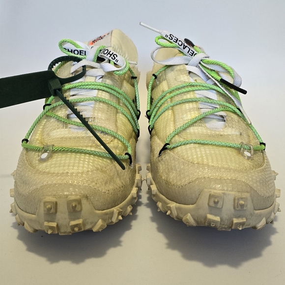 Nike × Off-White Waffle Racer Electric Green - Picture 3 of 12